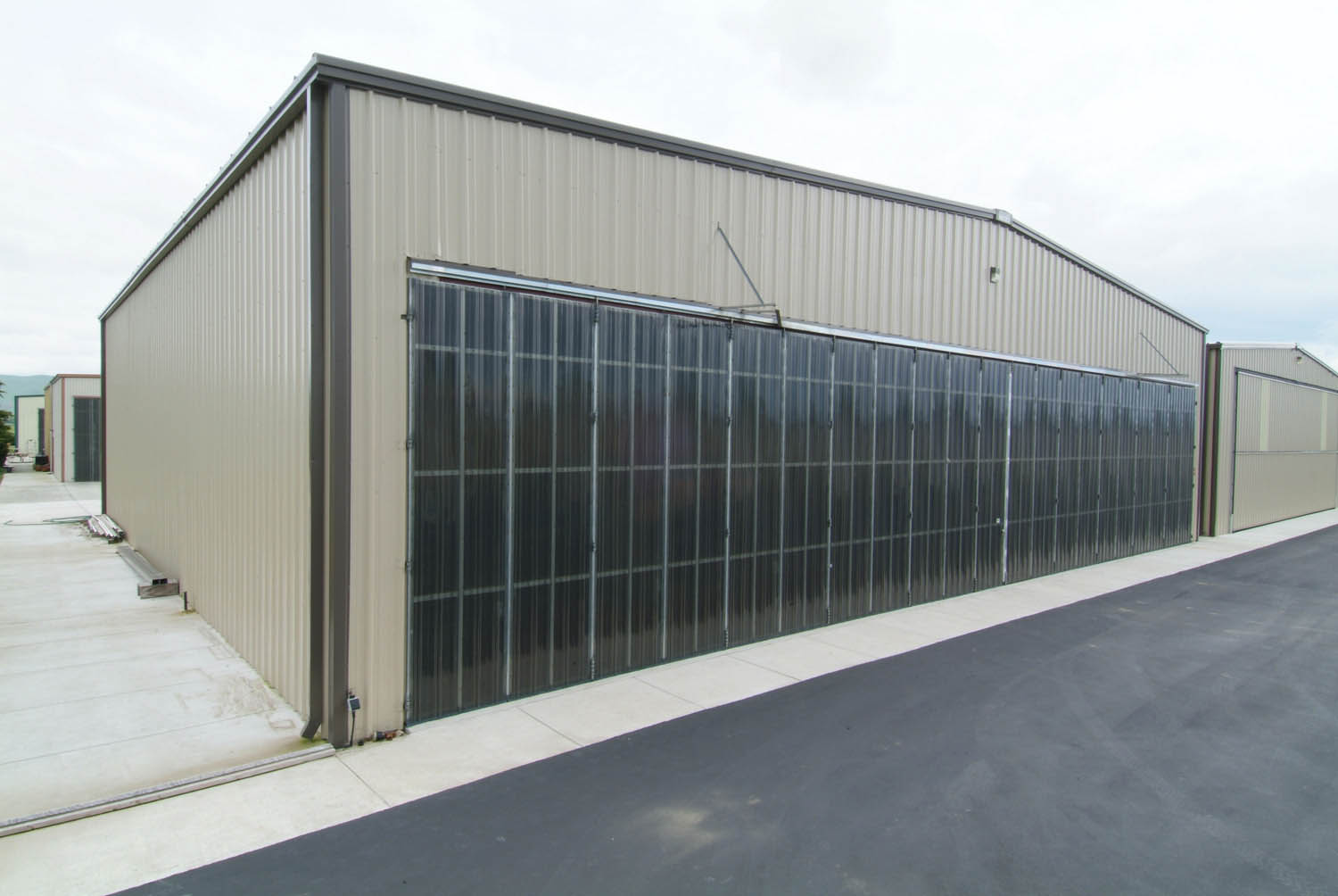 R & M Steel Steel Building Horton Stack doors